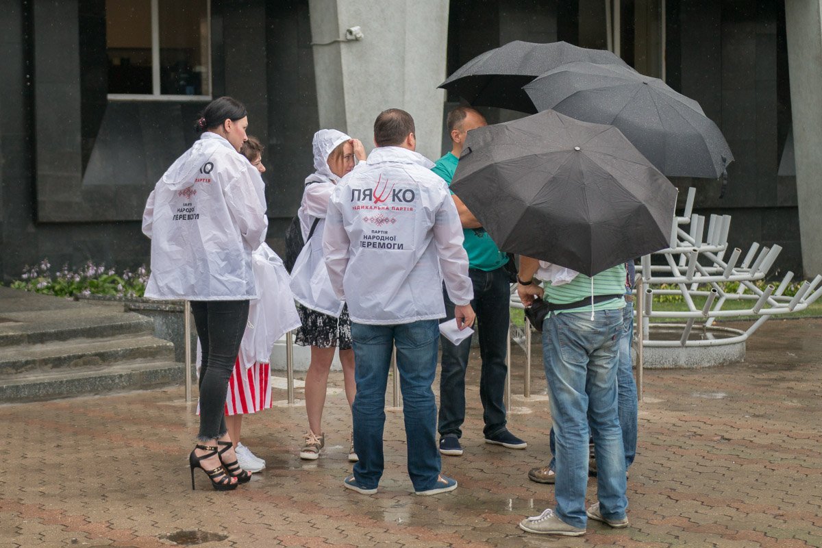 Без пиара политической партии на всеукраинской акции - никуда Без пиара политической партии на всеукраинской акции - никуда