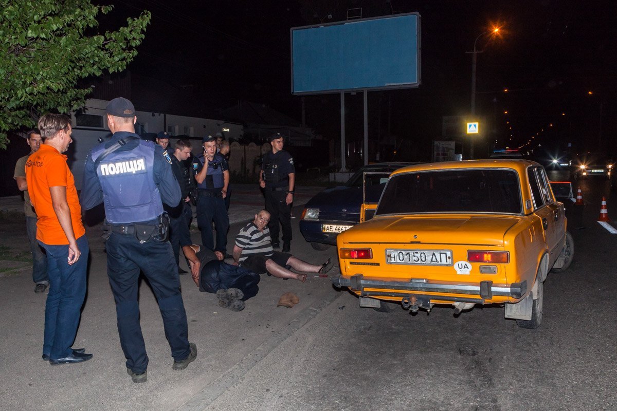 В ДТП никто серьезно не пострадал