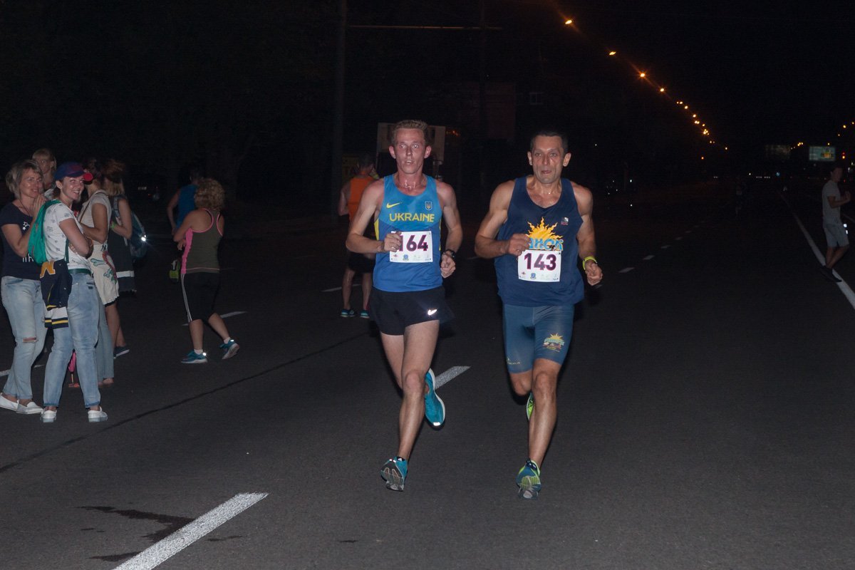 Ночью бежать прохладнее