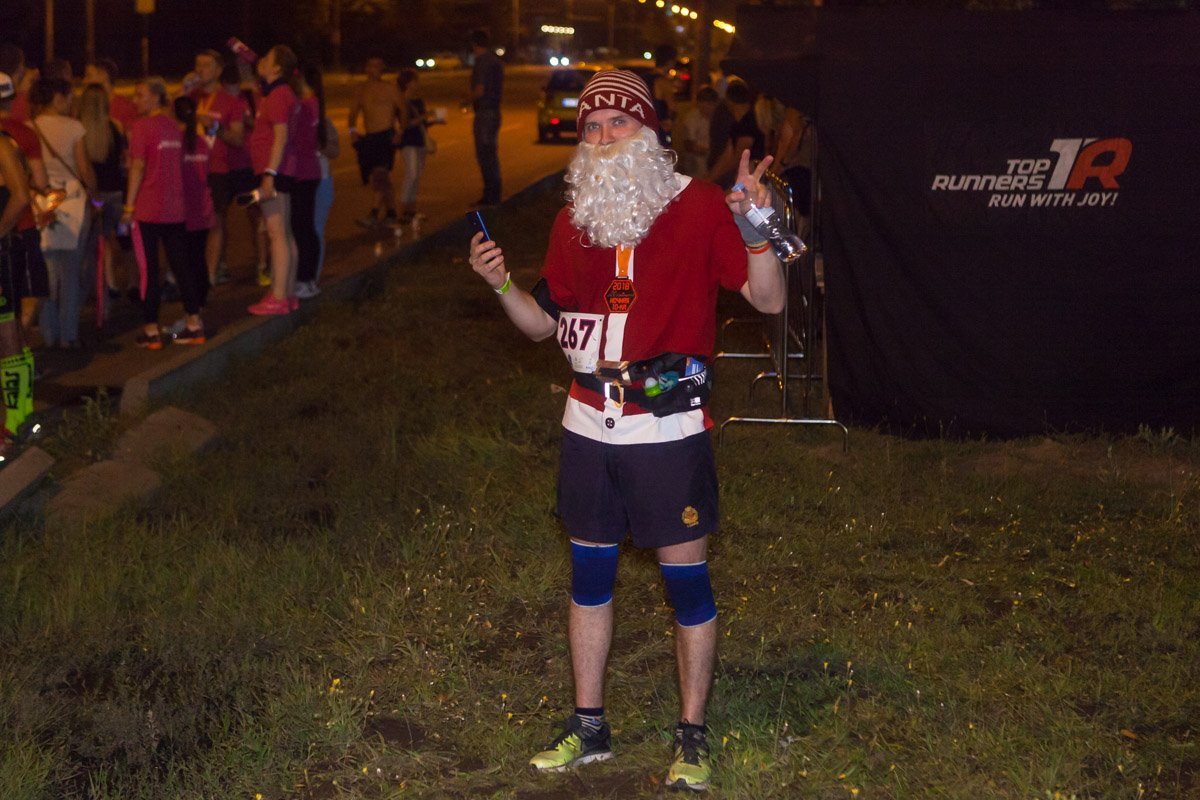 Санта тоже бежал