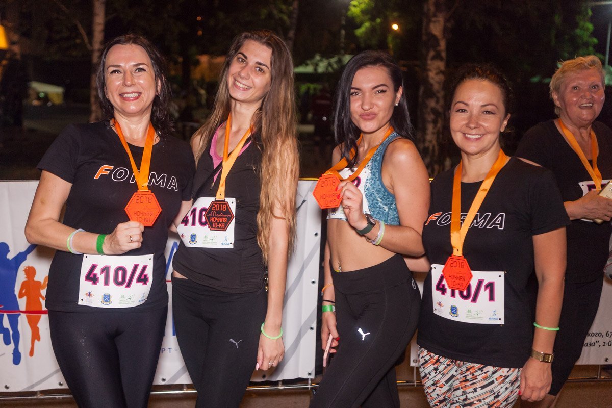 В забеге приняли участие люди разных возрастов