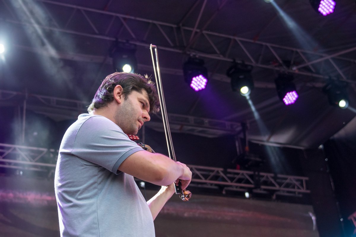 На фестивале выступили исполнители из Украины, Латвии, Польши и США