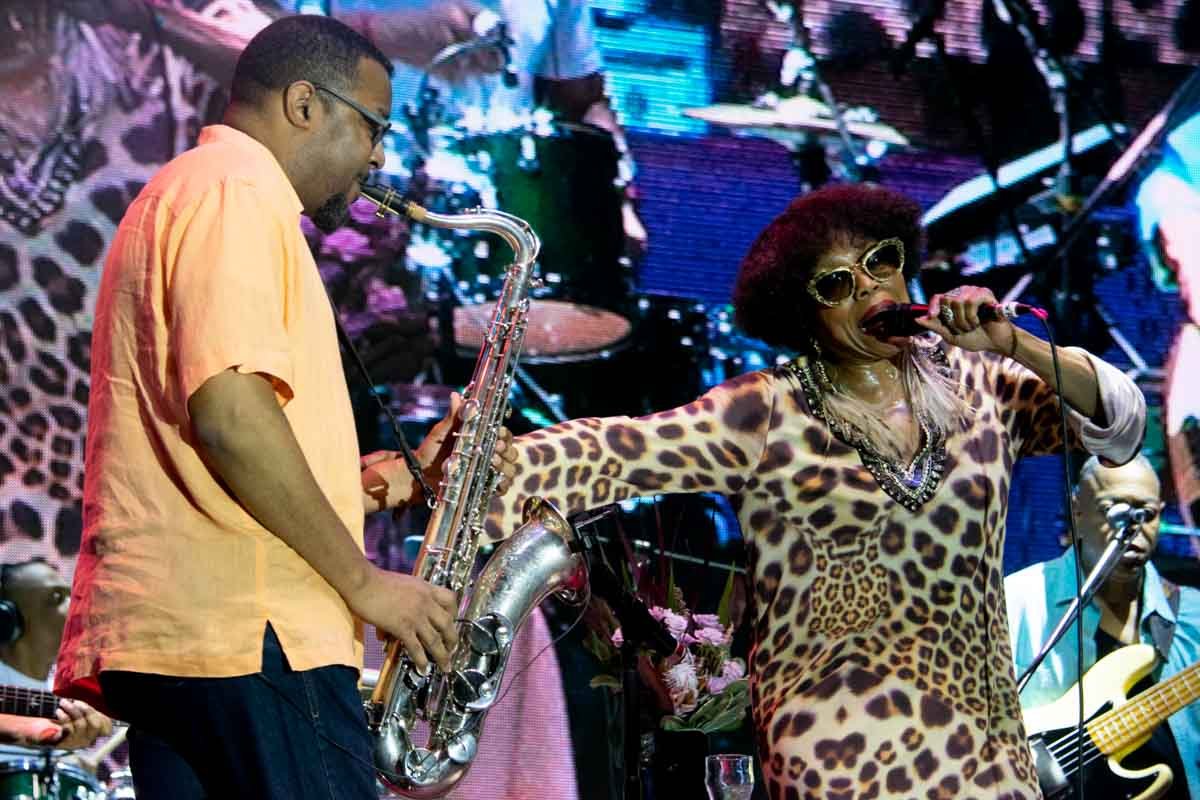 Музыканты выкладывались на полную