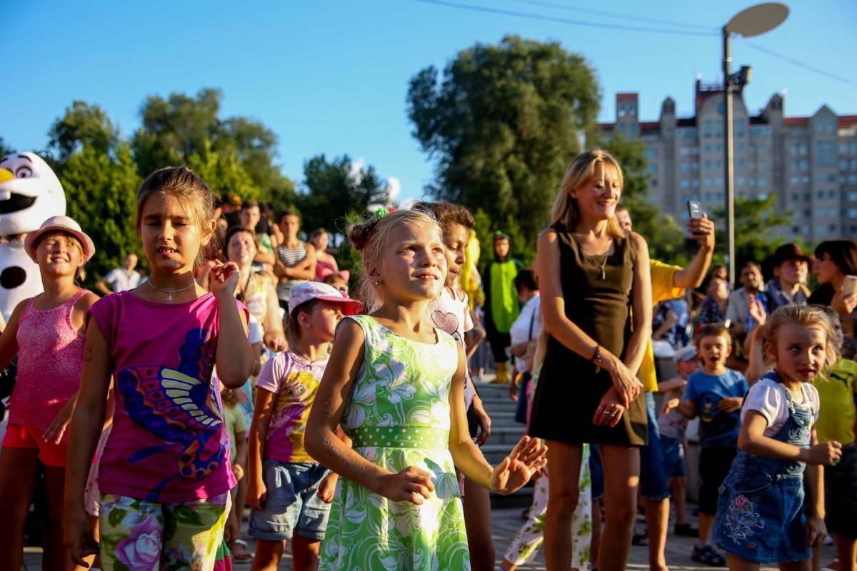 В мероприятии принимали участие и дети постарше