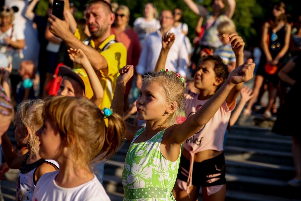 Организаторы постарались сделать праздник максимально веселым для всех участников