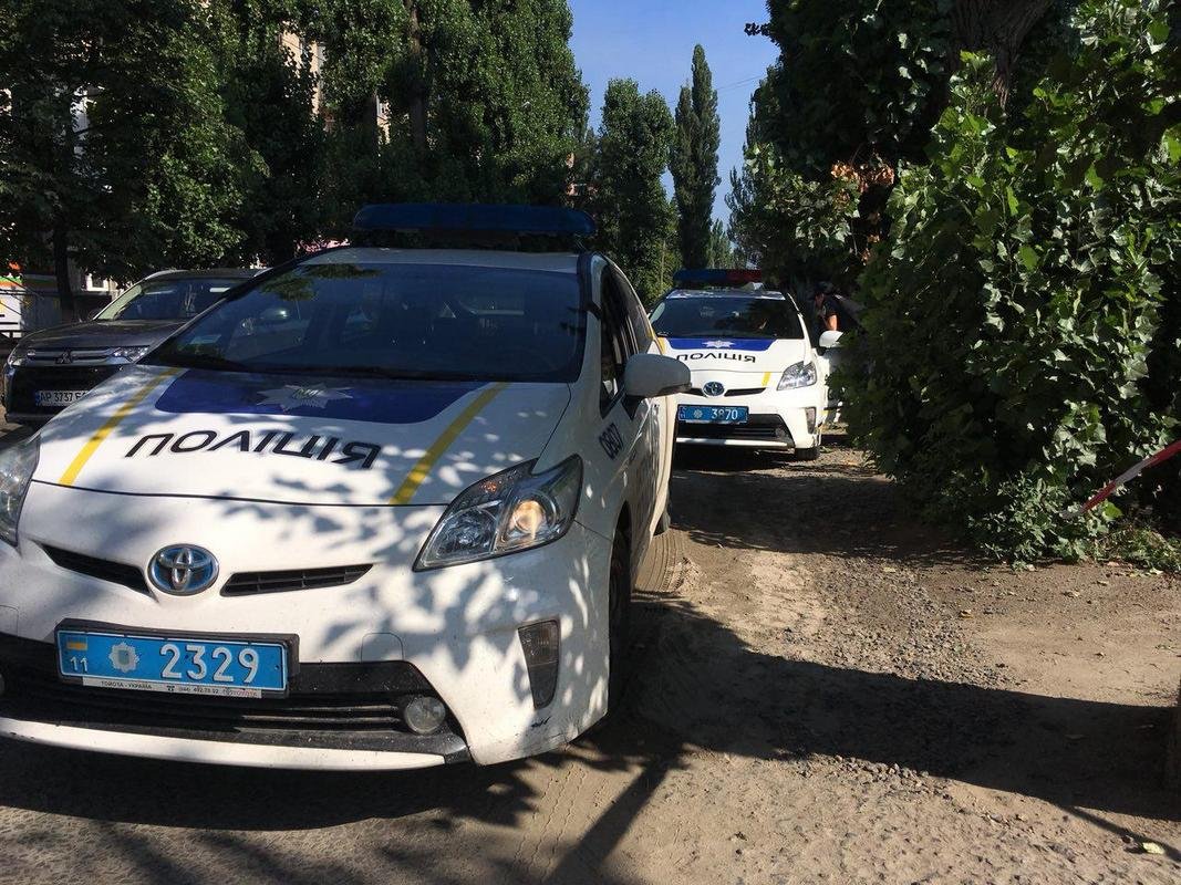 На месте работает патрульная полиция На месте работает патрульная полиция