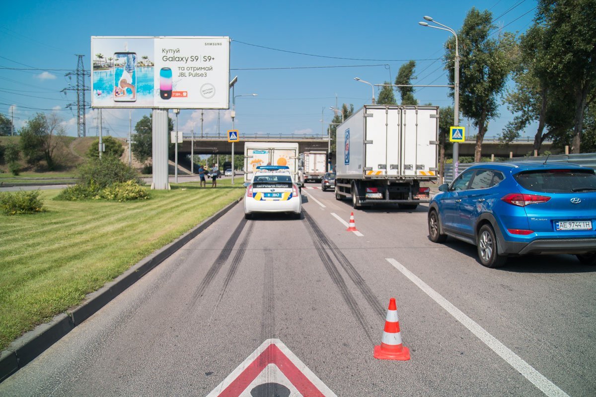 Тормозной путь грузовика