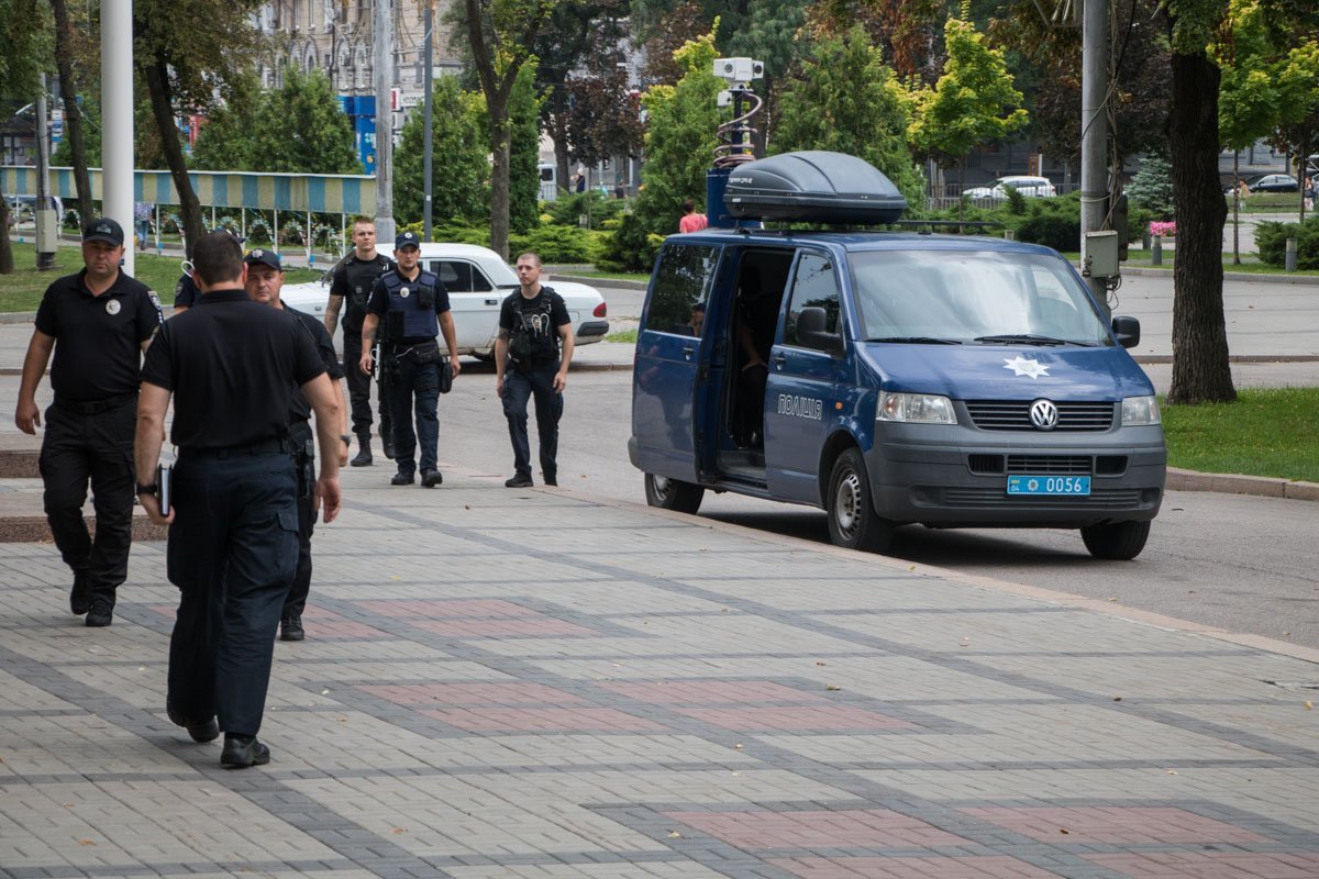 Полиция была готова к потасовкам 