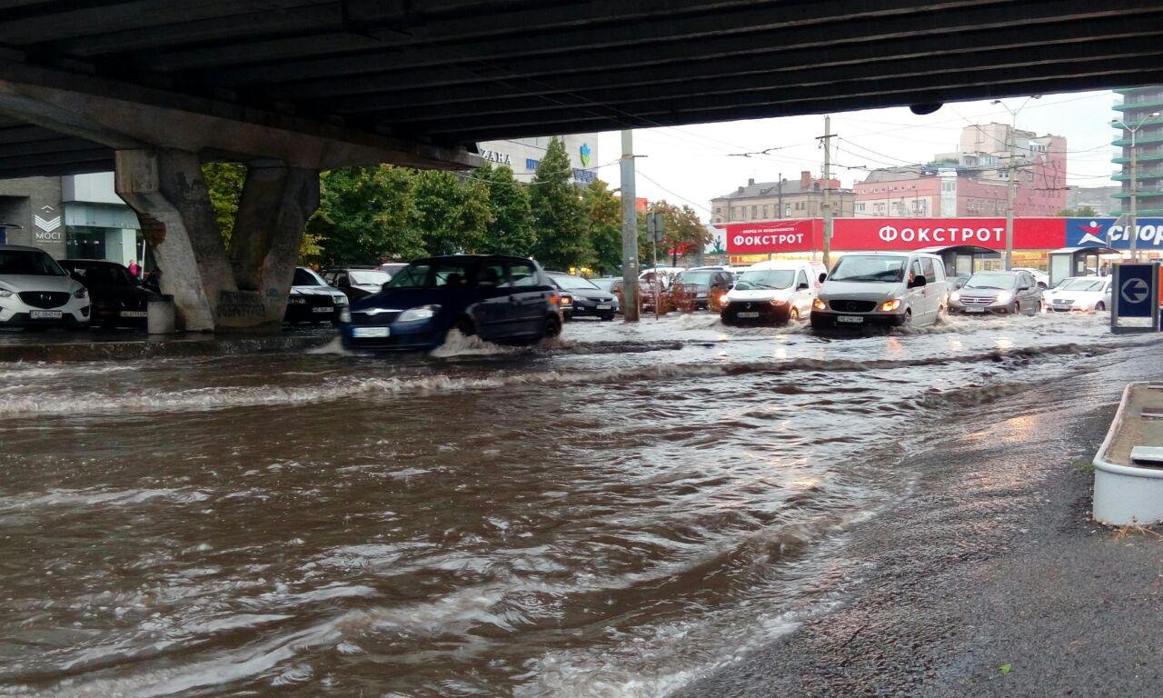 Днепр утонул