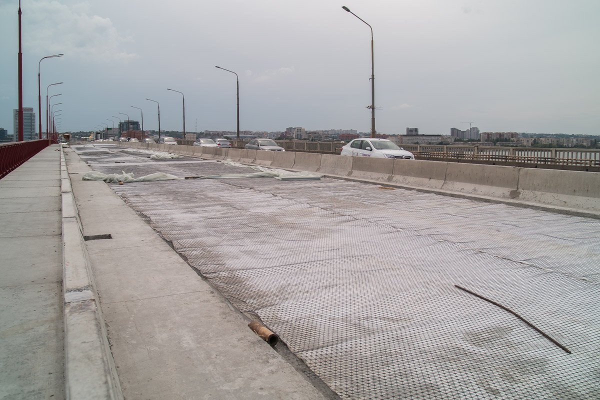 До этого покрытие было временным