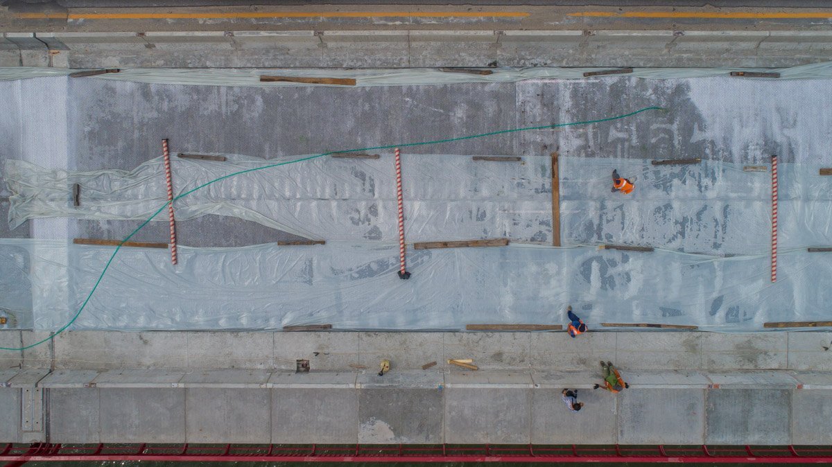 На мембранный слой будут уложены полимерные материалы