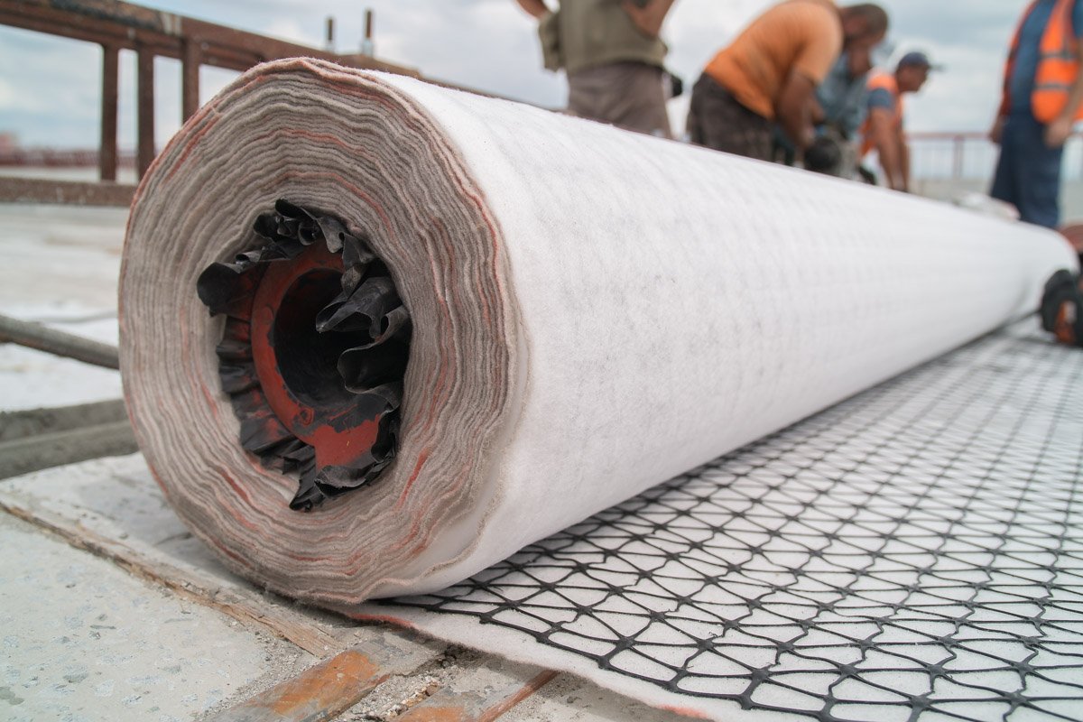 Новое покрытие вблизи