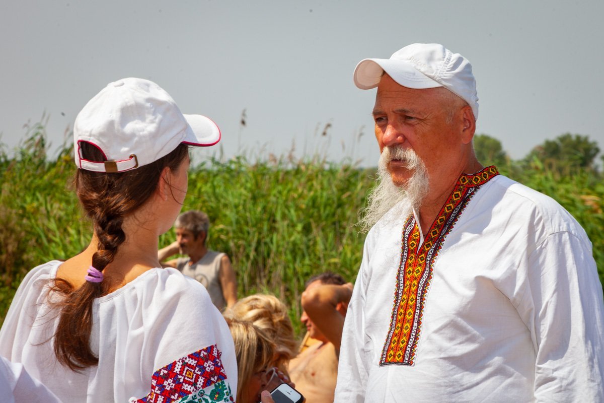 Казак замаскировался под обычного жителя города Казак замаскировался под обычного жителя города
