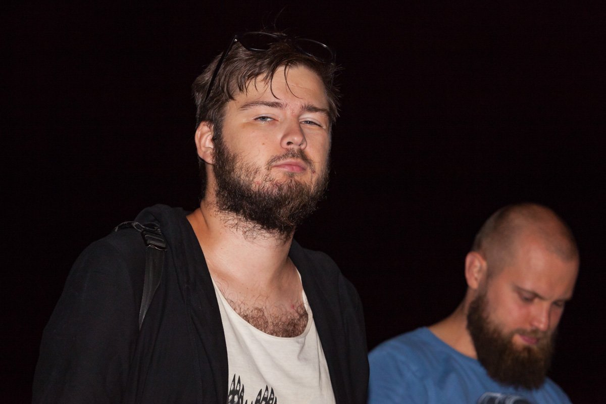 Вокалист днепровской группы «Кімната Гретхен» Антон Кистрин Вокалист днепровской группы «Кімната Гретхен» Антон Кистрин