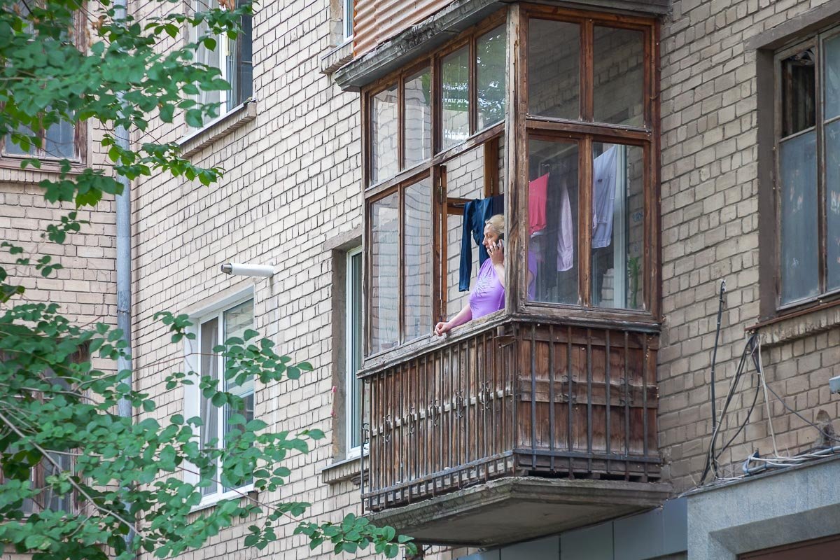 Жители дома были обеспокоены происходящим