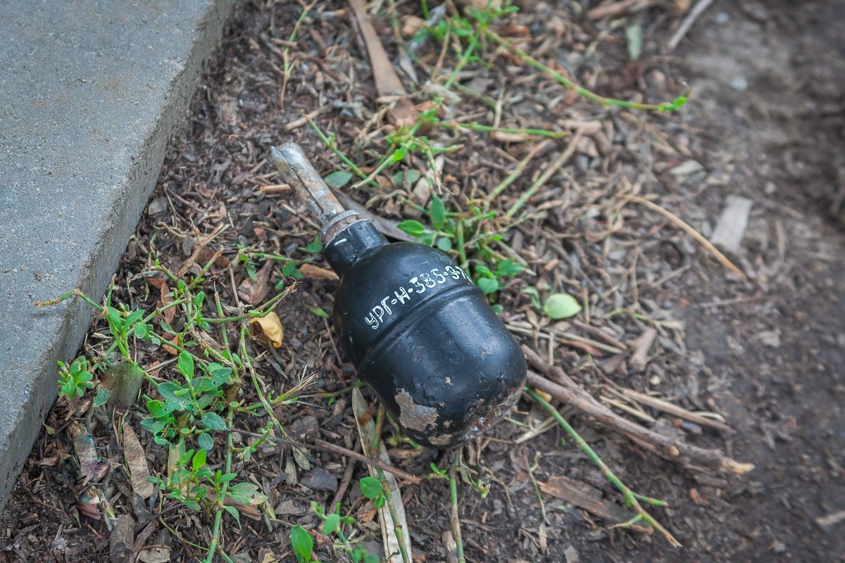 Подозрительный предмет оказался учебно-имитационной гранатой РГД-5