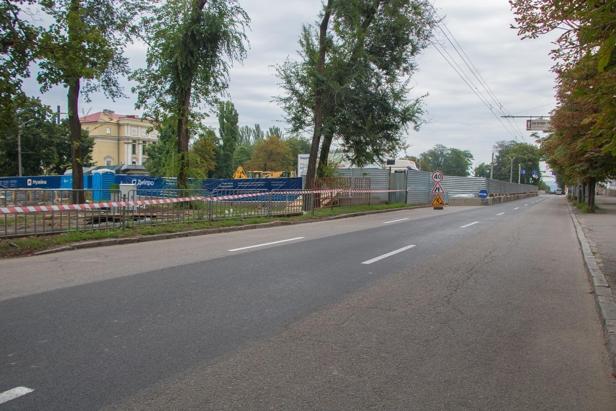 Яворницкого погряз в стройках