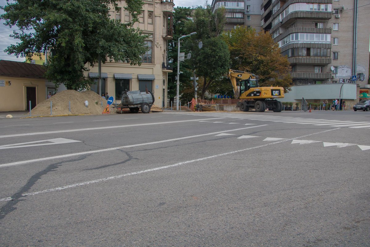 Грушевского также переживает ремонт