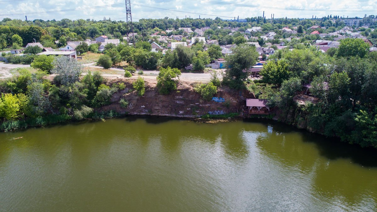 Карьер был и остается любимым местом сотен жителей Днепра