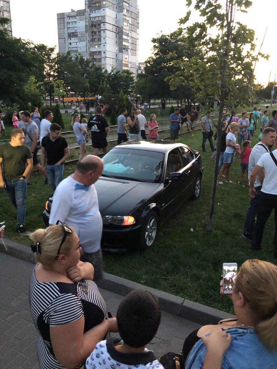 Фото очевидцев