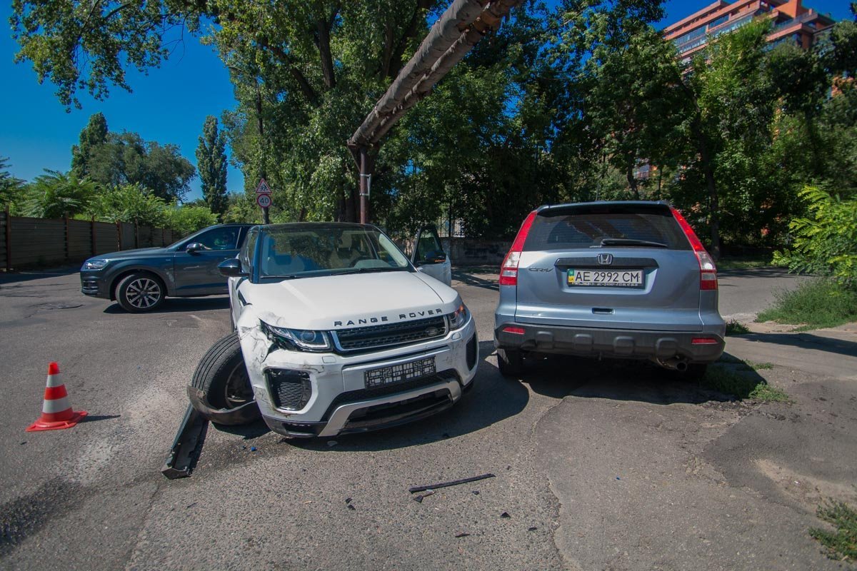 Пострадала водитель Honda