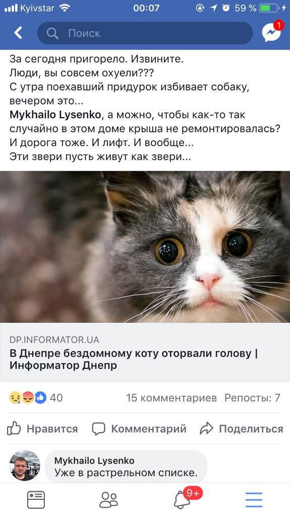 В Днепре жители дома, которые предлагали натравить собак на котов, раскаялись и решили построить жилье бездомным животным 1