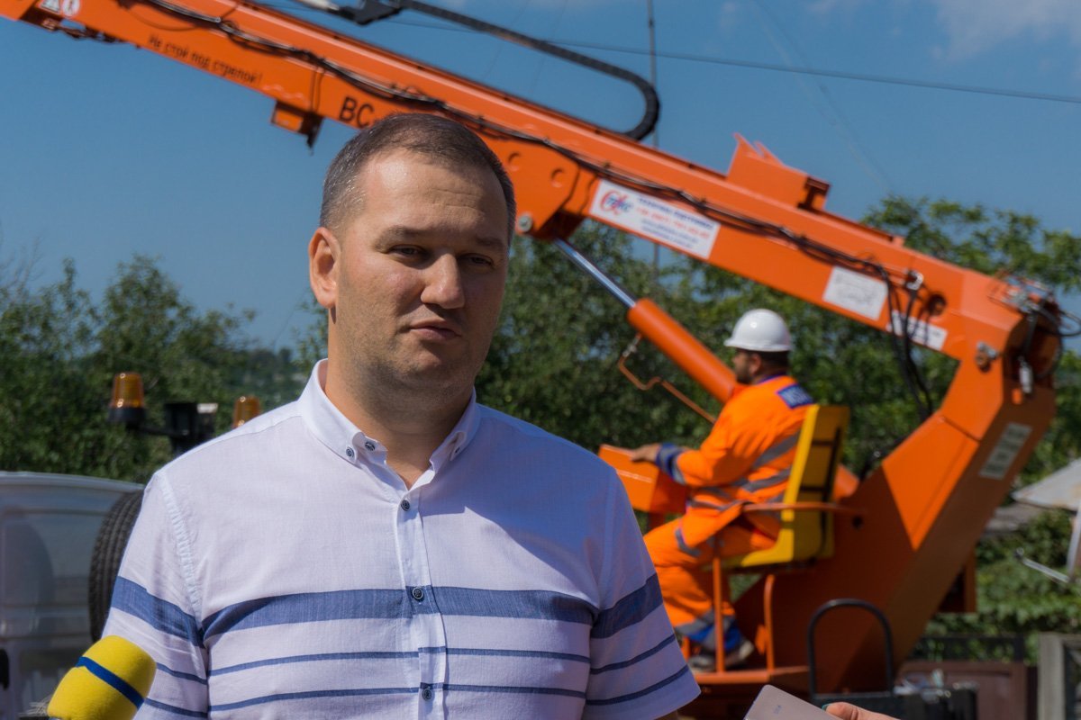 Директор КП "Горсвет" Дмитрий Костогрыз Директор КП "Горсвет" Дмитрий Костогрыз