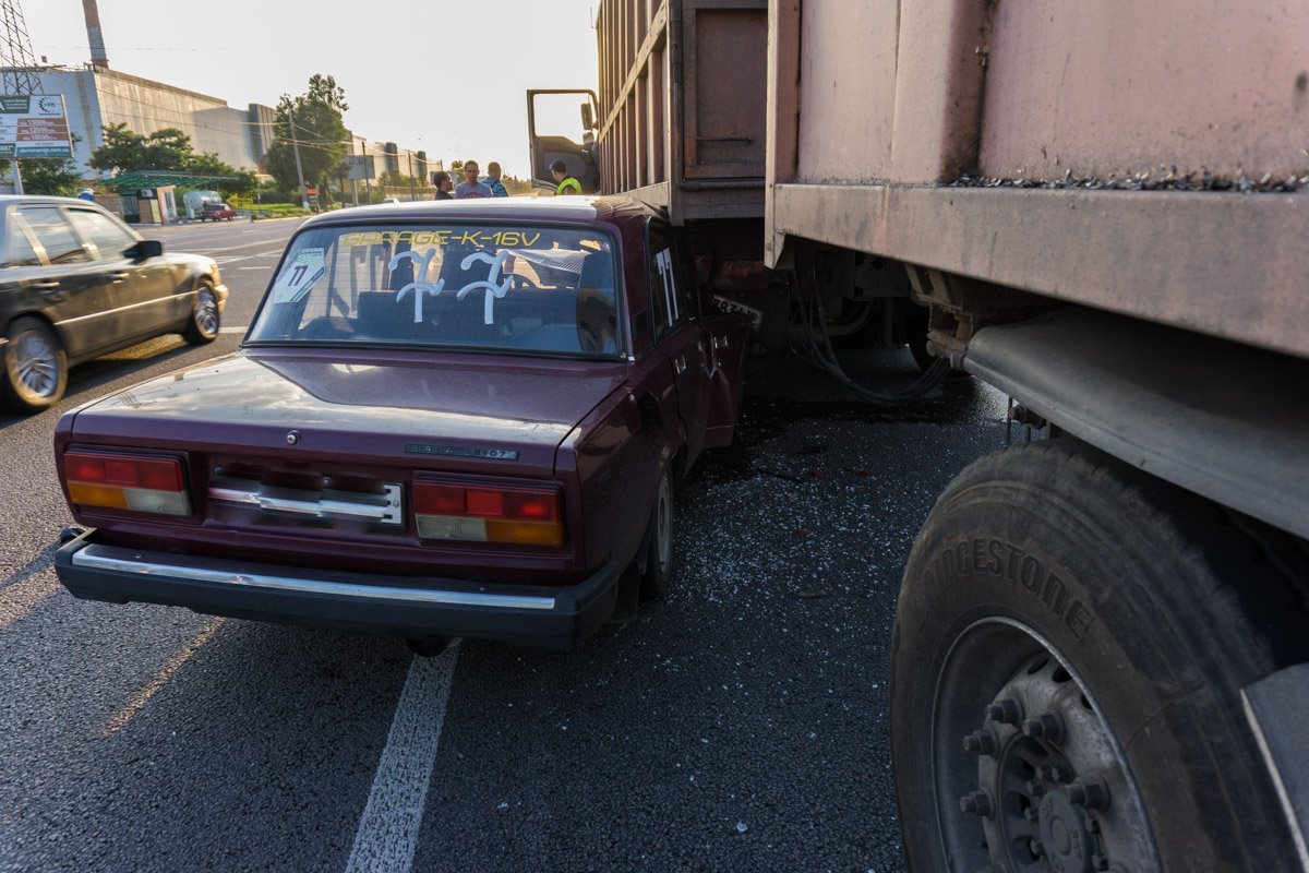 На Набережной Заводской произошло ДТП