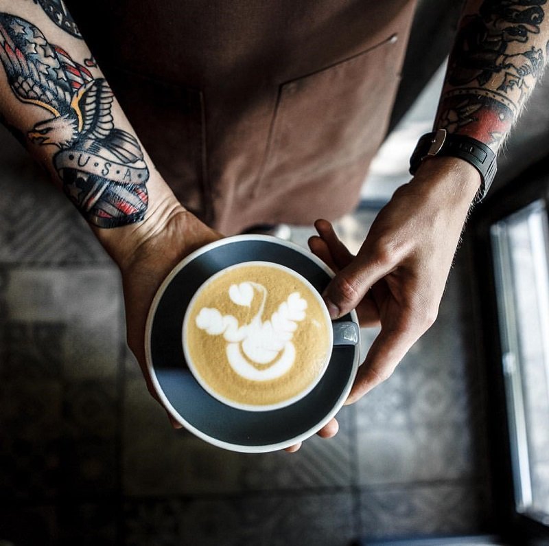 Ну, и куда ж без кофе и татуировок! Ну, и куда ж без кофе и татуировок!