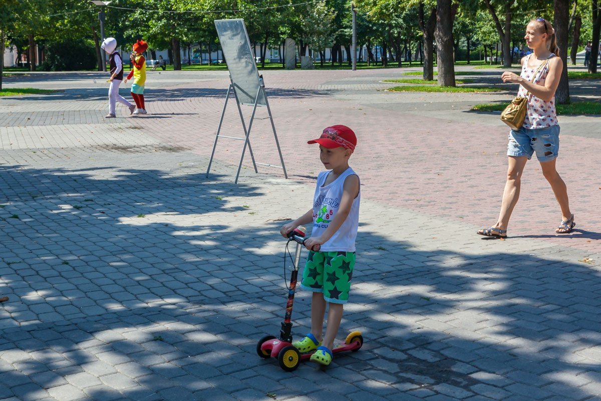 Покатушки на самокате