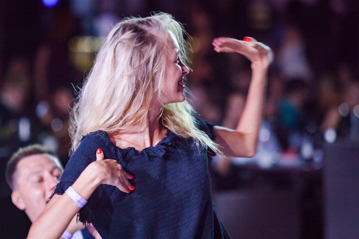 На больших концертах приятно встречать друзей