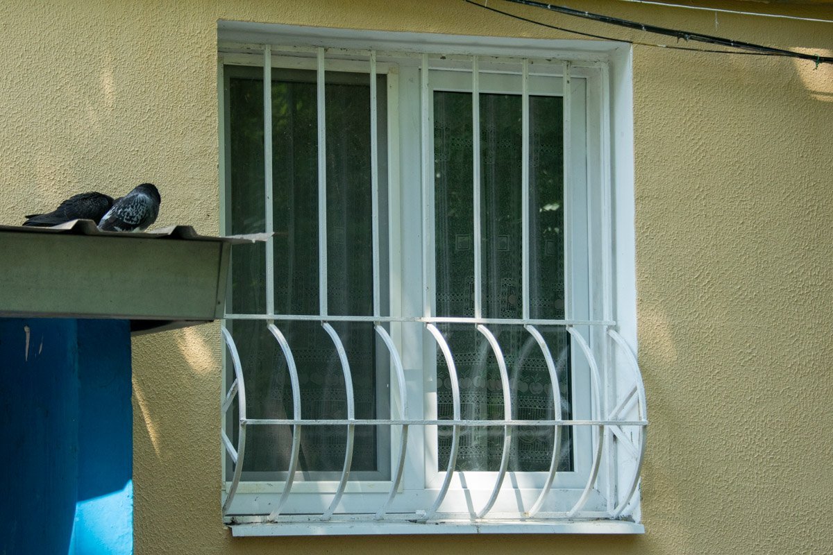 Сам сосед разговаривает с полицией только через окно Сам сосед разговаривает с полицией только через окно