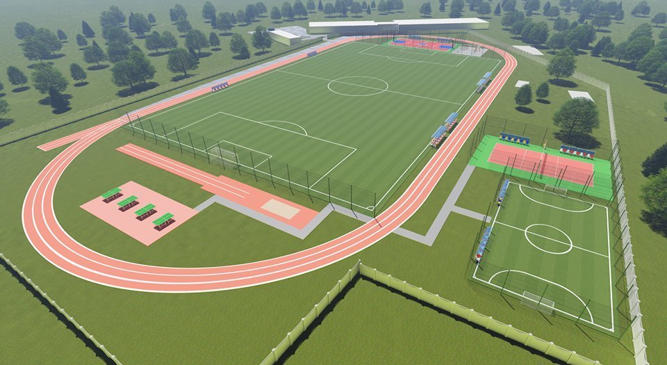 Совсем скоро в Петриковке появится современный стадион