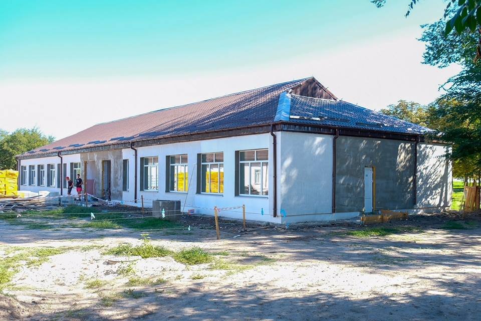 В процессе реконструкции