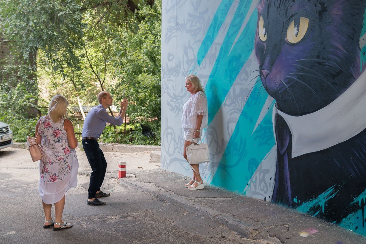 Фото кисы на фоне кисы :)