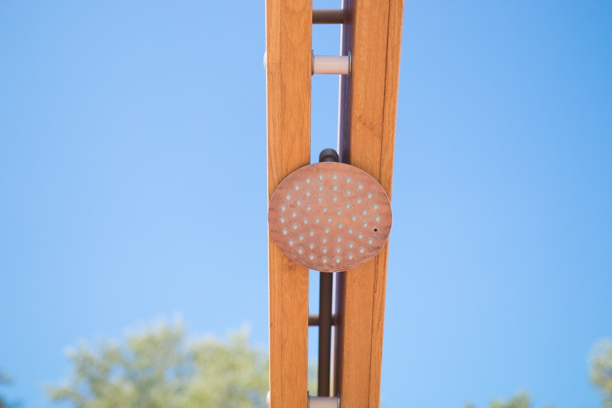 Новый уличный душ