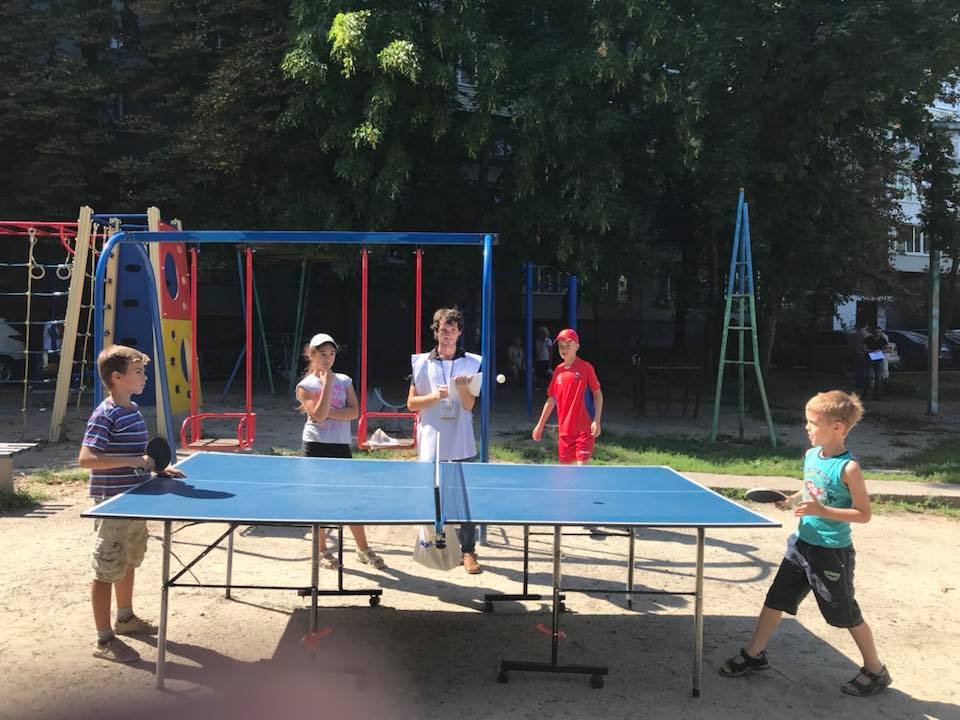 У подростков будет возможность поиграть в настольный теннис У подростков будет возможность поиграть в настольный теннис