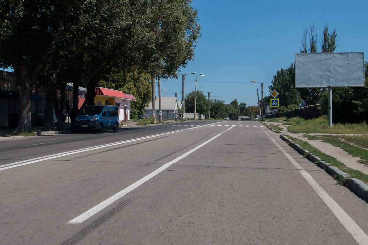 Дорога уже имеет опрятный вид