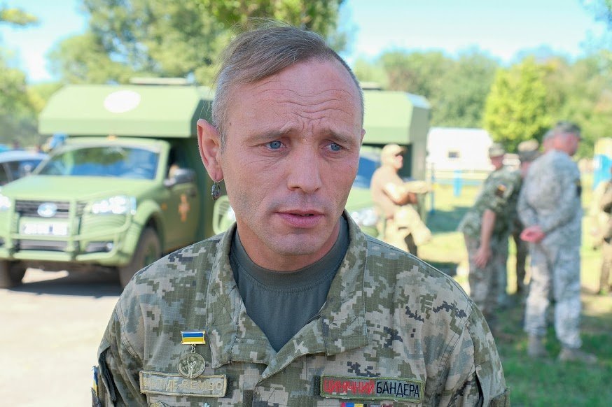 Младший сержант 93-й отдельной механизированной бригады Василий Карпюк