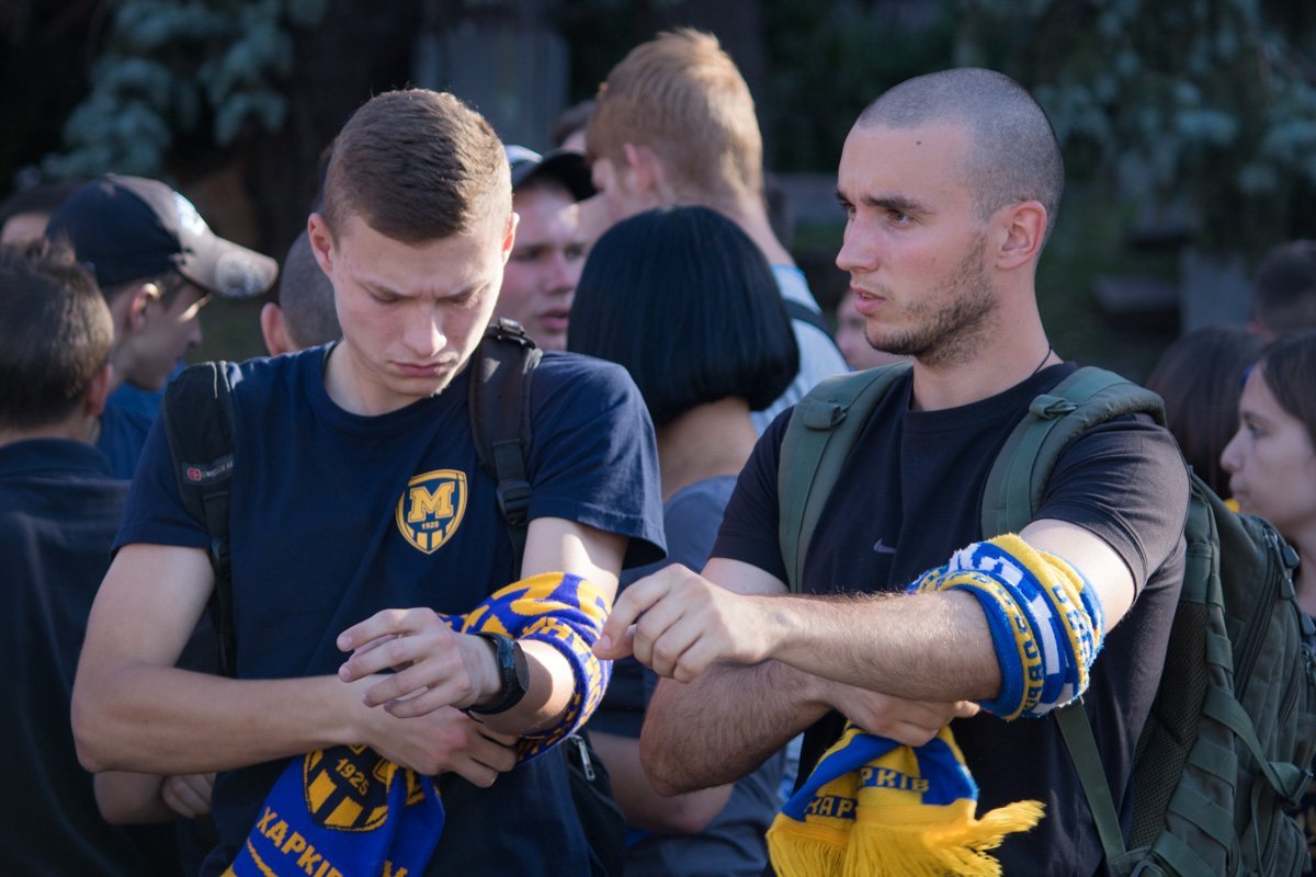 Марш Единства прошел по главным улицам Днепра Марш Единства прошел по главным улицам Днепра