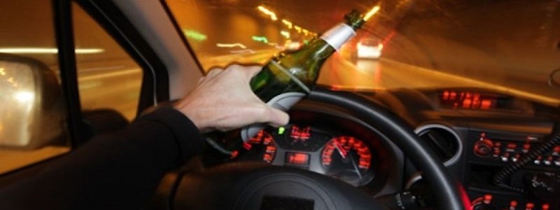 Вчера на Днепропетровщине задержали 17 пьяных водителей