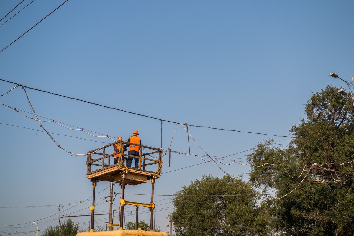 Аварийная бригада оперативно прибыла на место