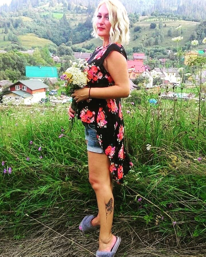 Фото: marinafromdnepr. В этот прекрасный теплый денек лучше всего пойти за цветами 