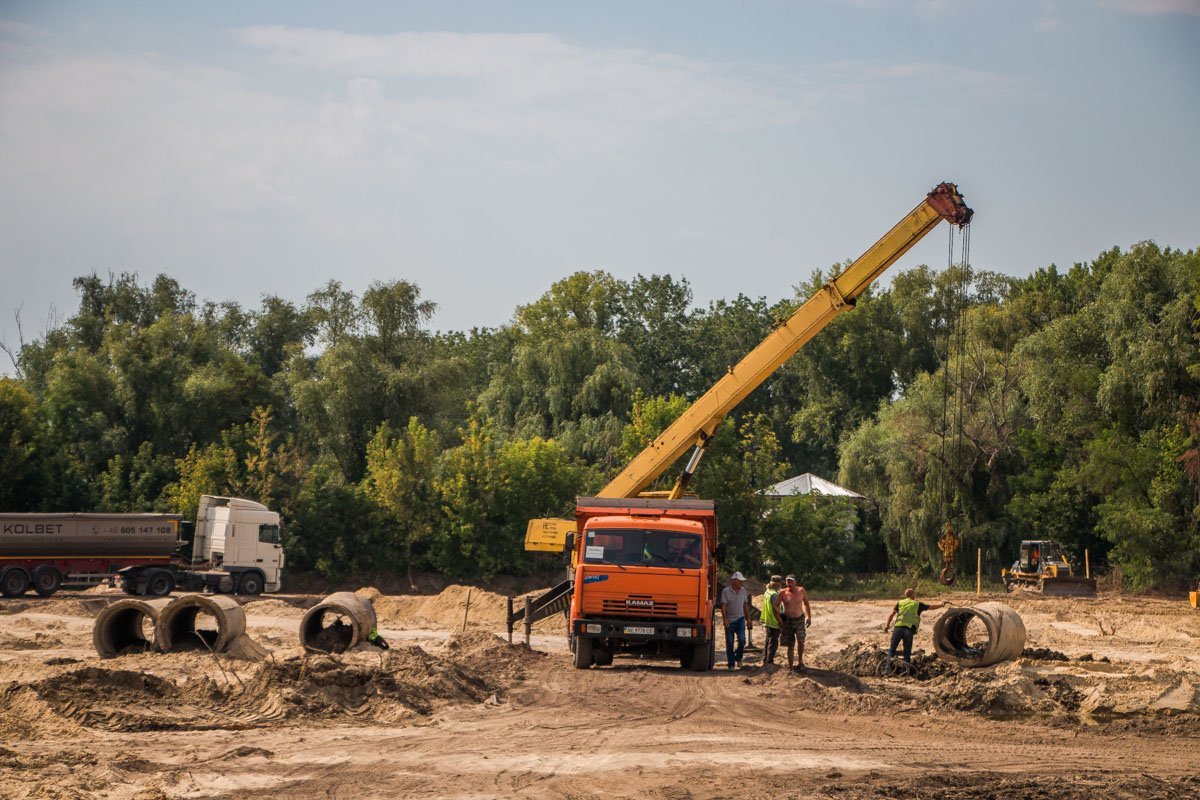 Работы активно продолжаются