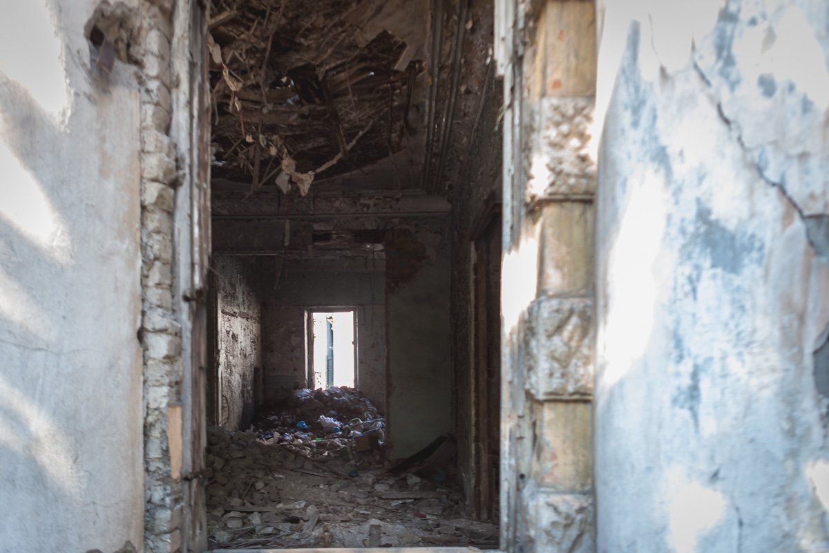 Коридоры бывшего особняка