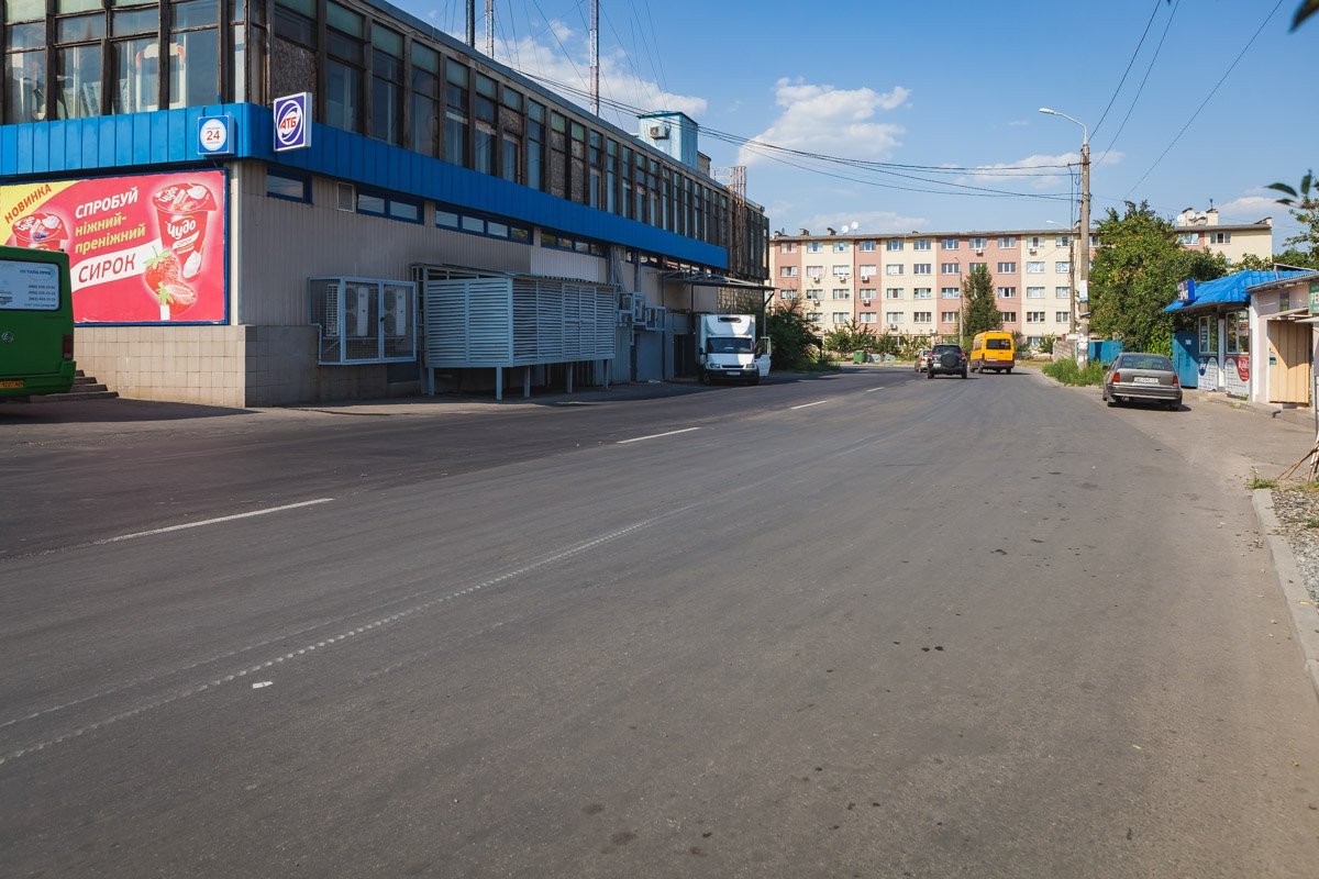 Дорога на улице Ближней в очень хорошем состоянии Дорога на улице Ближней в очень хорошем состоянии