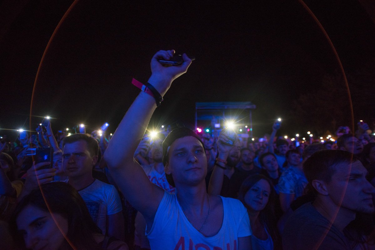 Завершение первого дня фестиваля Завершение первого дня фестиваля