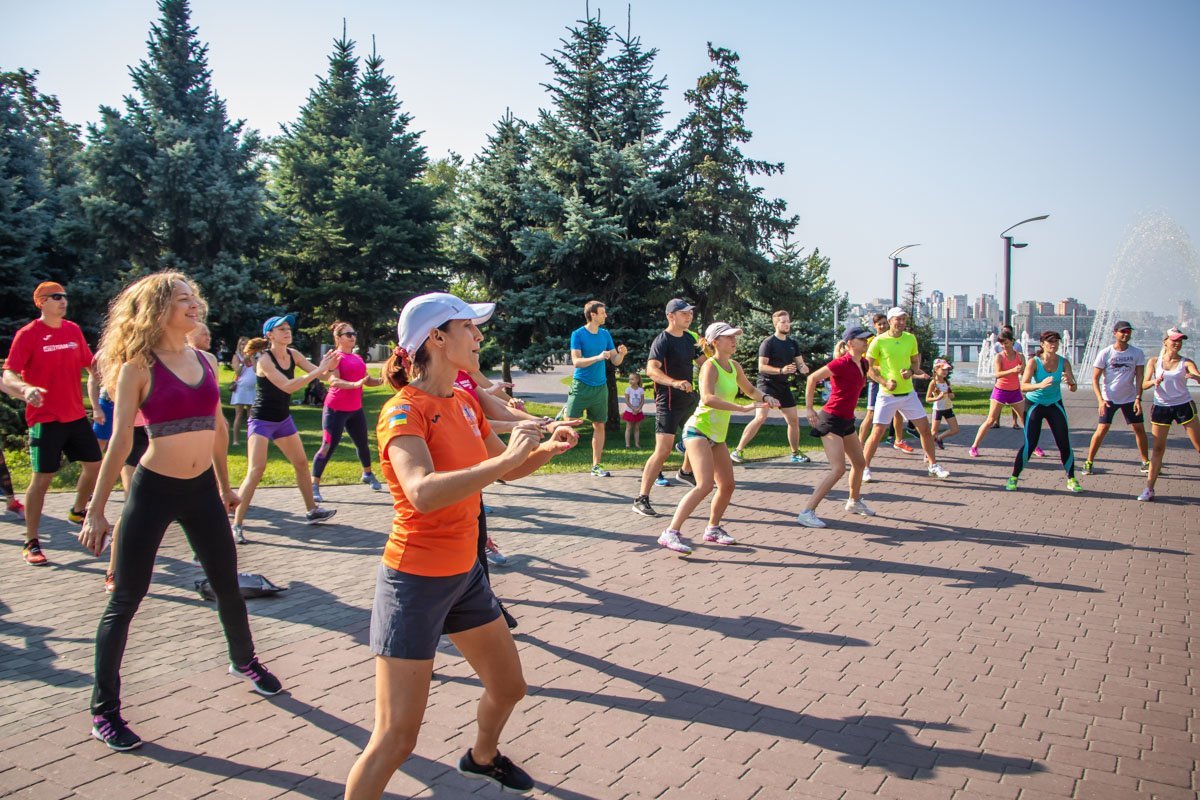 Сначала была фитнес-разминка Сначала была фитнес-разминка