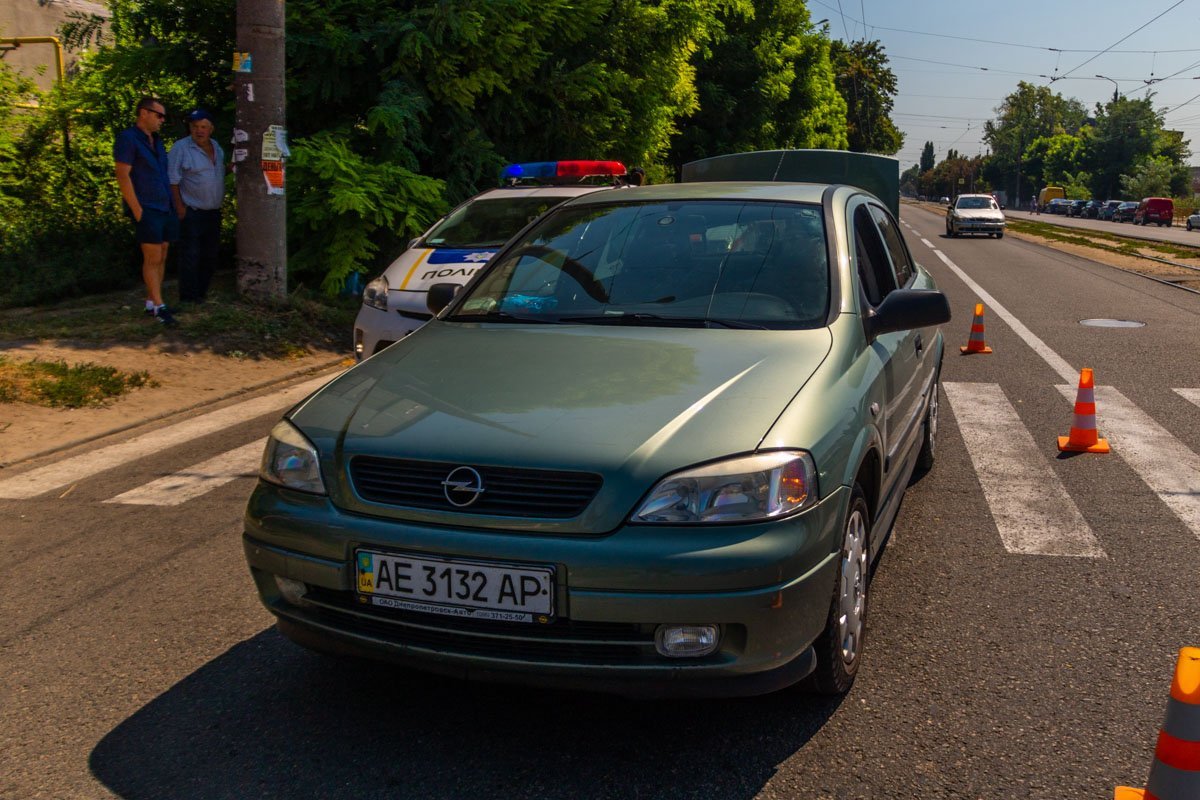 18 августа на проспекте Богдана Хмельницкого случилось ДТП