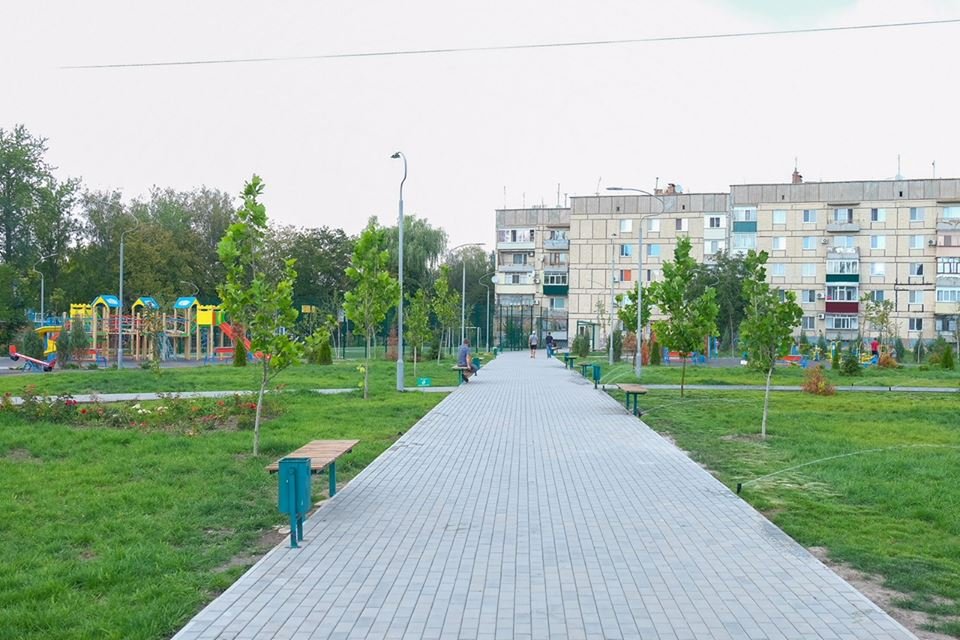Теперь это любимое место для отдыха жителей Марганца Теперь это любимое место для отдыха жителей Марганца
